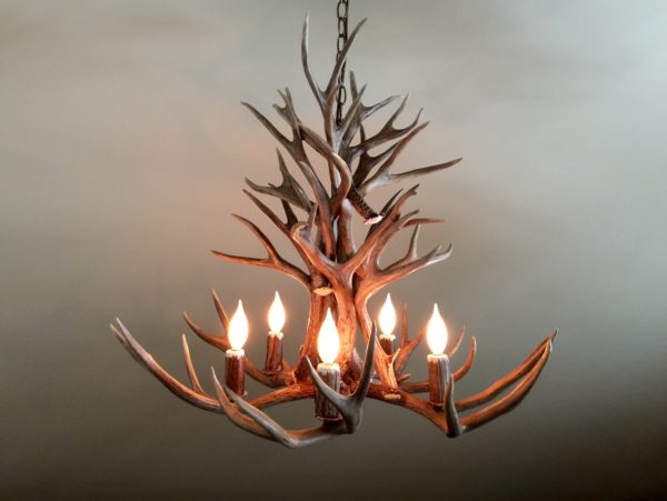 Mule Deer Chandelier