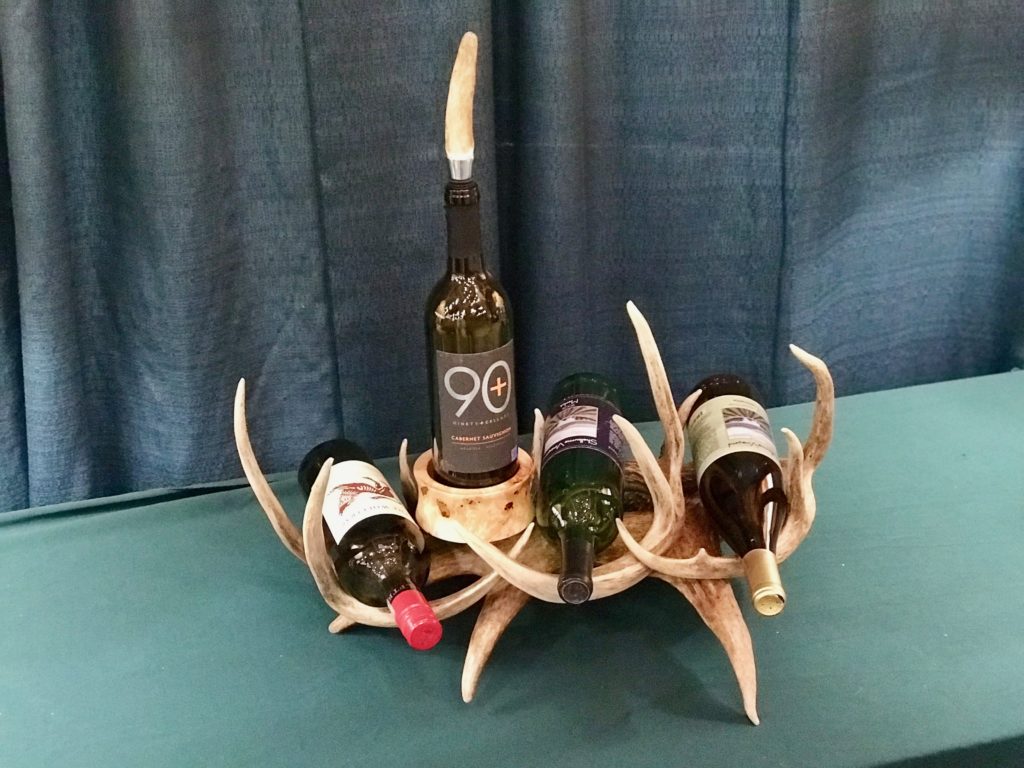 Wine rack antler blend 4-bottles1