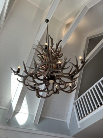 Ridge View Chandelier Bottom View